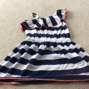 Tommy Hilfiger girls off the shoulder dress